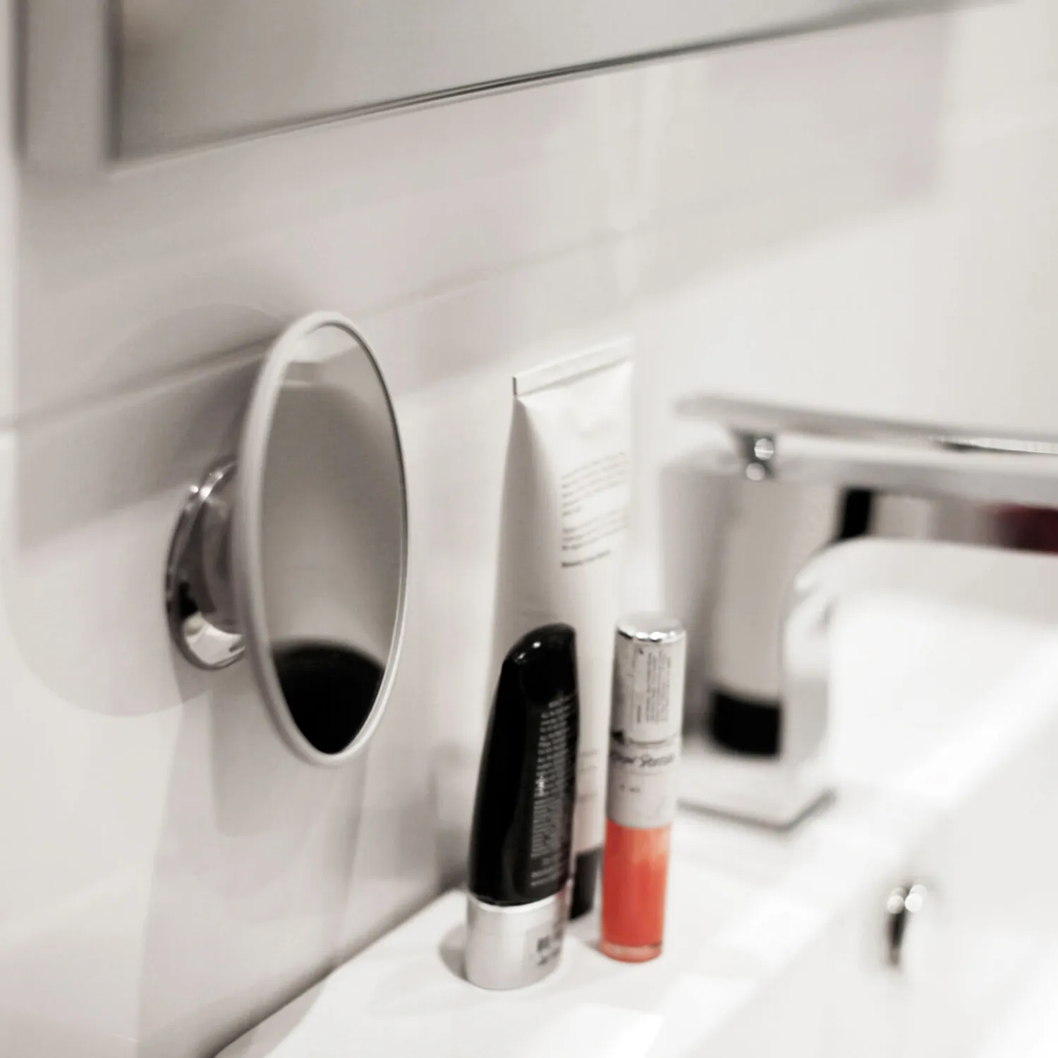 - Aftageligt Make-up spejl X15 - hvid*Bosign Online