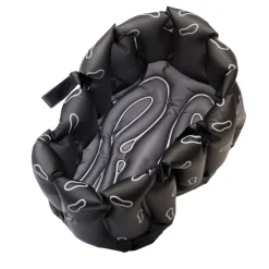 - oppustelig fodbad med håndtag - Grafitgrå*Bosign Best