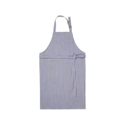 - Forklæde "Stripes" - Purple/Light Turquise^Broste Copenhagen New