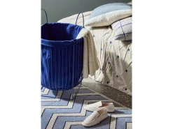 - Pudebetræk - Tove - Baja Blue - W60 x L60 cm*Broste Copenhagen