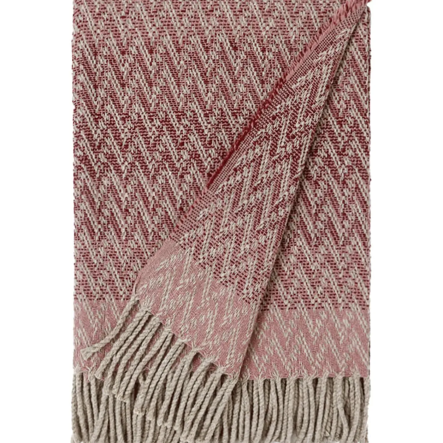 - Plaid/Tæppe - Ecletic - Pink - 180 x 130 cm*Burel Factory Online