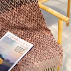 - Plaid/Tæppe - Ecletic - Pink - 180 x 130 cm*Burel Factory Online