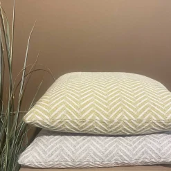 - Visual Pudebetræk - Gul - 45x45 cm^Burel Factory