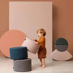 By KlipKlap - Build & Bounce - KK Circle - Blue Grey^ New