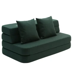 - KK 3 Fold sofa XL 140 cm - Mørke grøn - Deep Green*By KlipKlap New