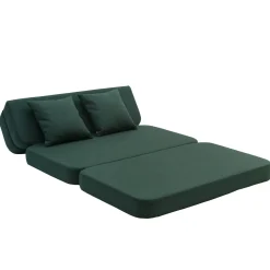 - KK 3 Fold sofa XL 140 cm - Mørke grøn - Deep Green*By KlipKlap New