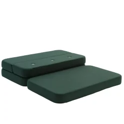 - KK 3 Fold sofa XL 140 cm - Mørke grøn - Deep Green*By KlipKlap New