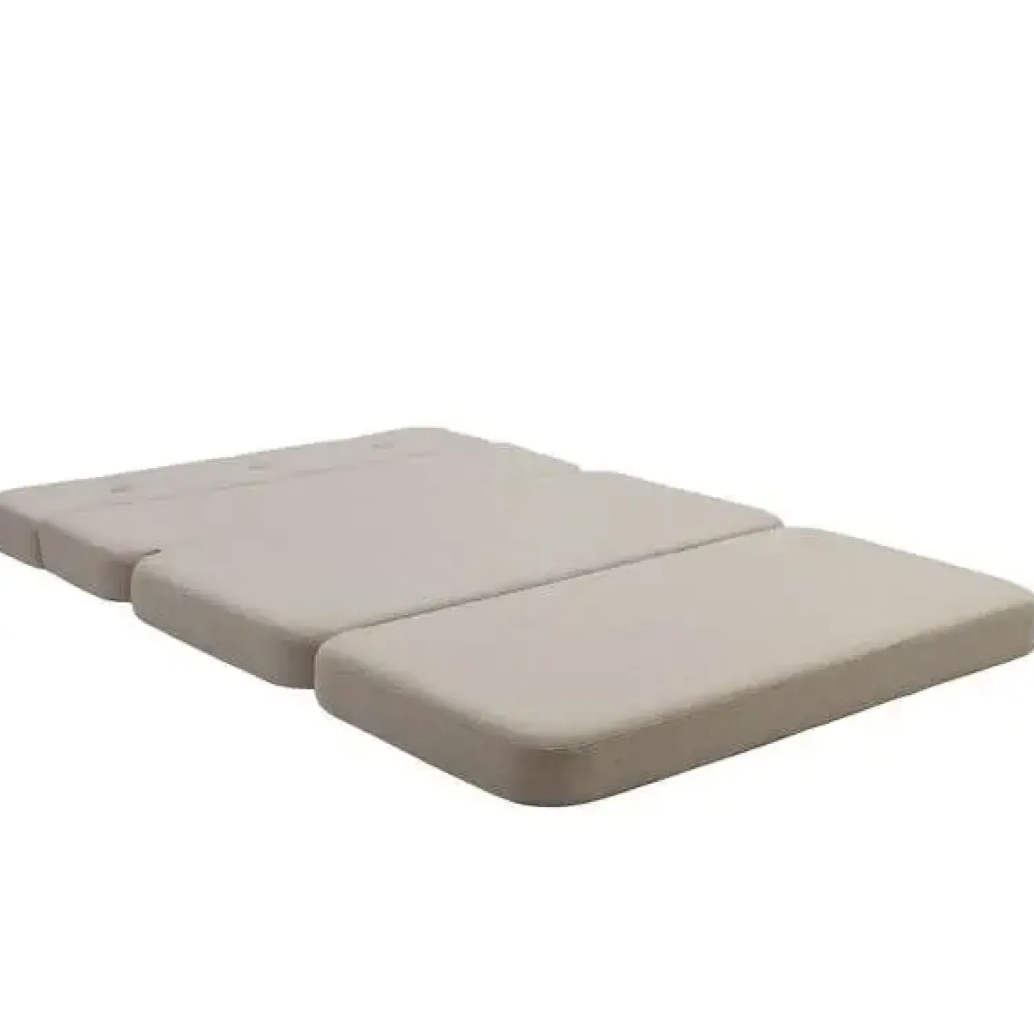 - KK 3 Fold sofa XL 140 cm - Beige med sandfarvet knapper^By KlipKlap Sale