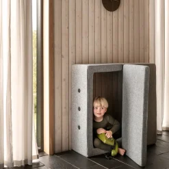 By klipklap - KK Play Fold - Square - multi grå m. grå* Clearance