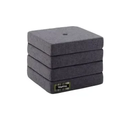 - 4-lags multimadras - bluegrey w. grey button^By KlipKlap Outlet