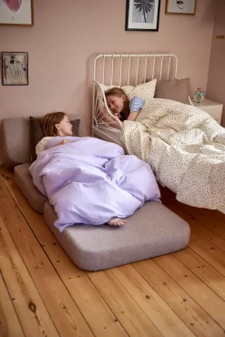 - Sofa - KK 3 Fold Sofa Single Soft - Mustard w. Mustard - Gul^By KlipKlap Discount