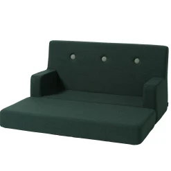 børnesofa - KK Kids Sofa - Mørkegrøn - Deep Green*By KlipKlap Sale
