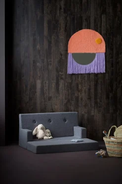børnesofa - KK Kids Sofa - Blågrå^By KlipKlap Outlet