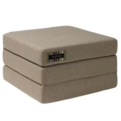 madras - KK 3 fold single - Sandfarvet*By KlipKlap Outlet