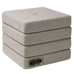 madras - KK 4 fold - Beige^By KlipKlap New