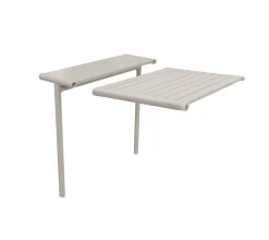 - Bliss spisebord tillægsplade inkl. ben Sand, aluminium, 130x81 cm^Cane-Line