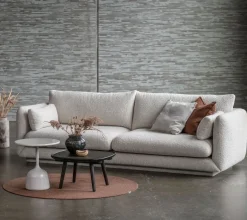 - Bloom 3-pers. sofa m/plint - Chenny Dark green^Cane-Line Clearance