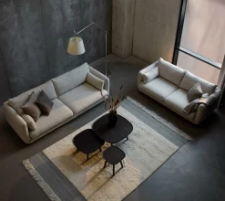 - Bloom 3-pers. sofa m/plint - Chenny Dark green^Cane-Line Clearance