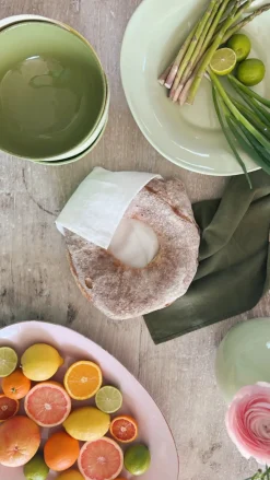 - Salatskål - Celeste / Blå - Ø 32 / H 12 cm^CASAgent Outlet