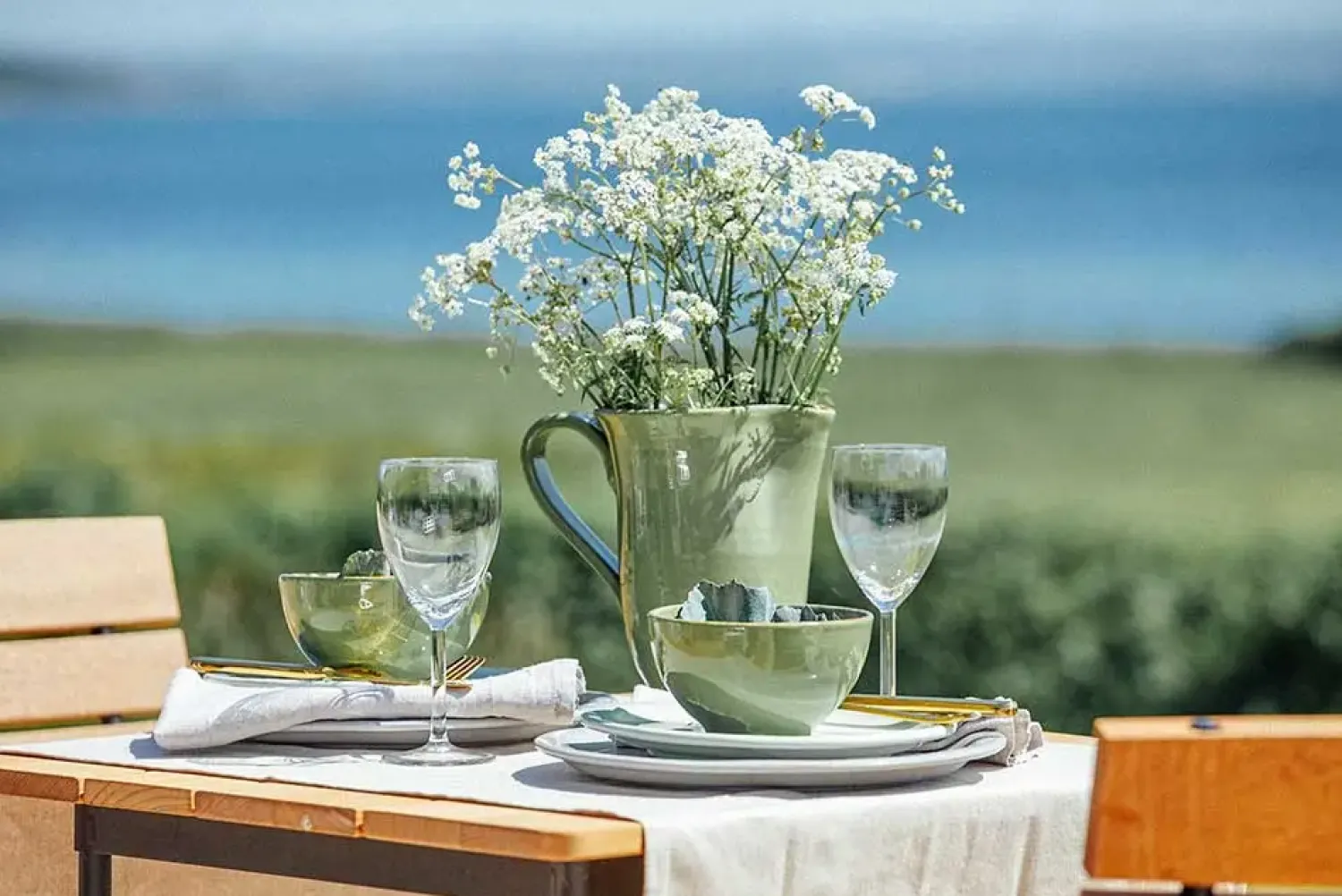 - Skål - Celeste / Blå - Ø 8 cm*CASAgent Online