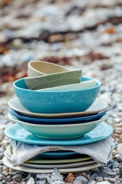 - Tallerken - Celeste / Blå - Ø 16 cm^CASAgent Online