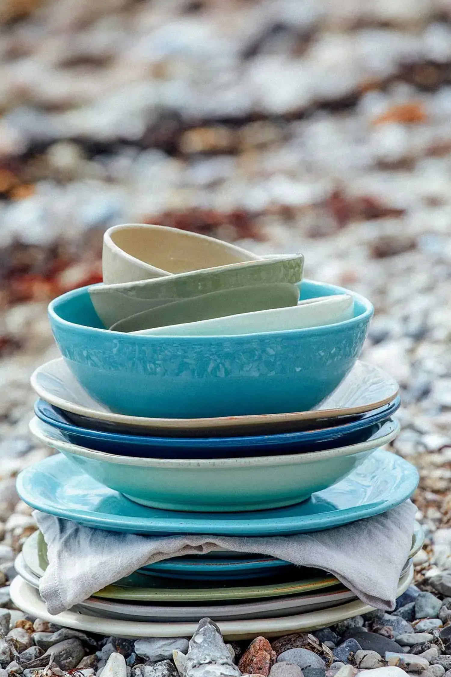 - Tallerken - Verdino / Pastel Grøn - Ø 28 cm*CASAgent Discount