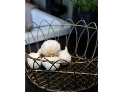 Chic Antigue - Kurv - fil de fer - Messing - Ø 27 cm^Chic Antique Best