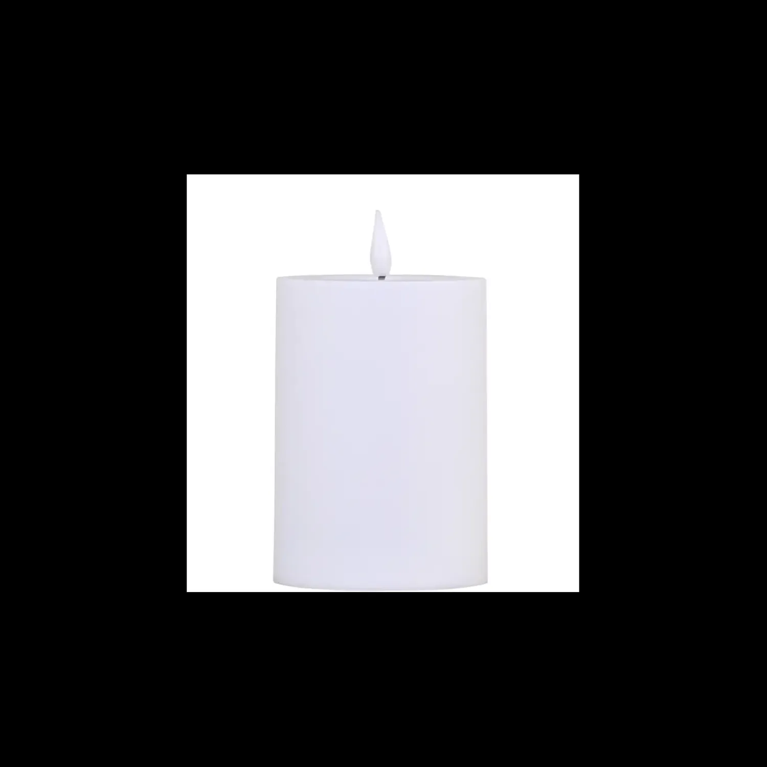 - Bloklys LED til udendørs inkl. batteri - H25 / Ø10 cm*Chic Antique Outlet