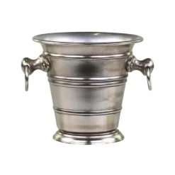 - Champagnekøler i antique sølv*Chic Antique