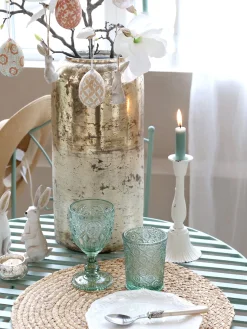 - Dækkeserviet - Flet - Ø38 cm^Chic Antique Clearance