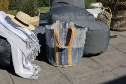 - Loungepuf udendørs - Kul/Antracit^Chic Antique