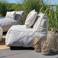 - Loungestol udendørs - Beige^Chic Antique Hot