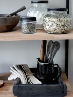 - Murstensform - dobbelt - antik sort*Chic Antique Outlet