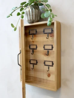 - Nøgleskab med låge - 27x39 cm^Chic Antique Sale