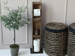 - Toiletpapirholder af murstensform, til gulv^Chic Antique