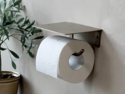 - Toiletrulleholder, Messing*Chic Antique Online