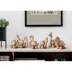 - Træfigur - Spinning Lion - Medium*ChiCura New