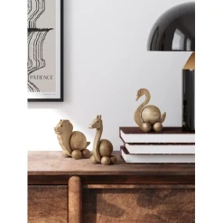 - Træfigur - Spinning Swan - Medium^ChiCura New