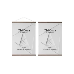 Copenhagen - Magnetramme - Mørkt Asketræ 31 cm*ChiCura Online