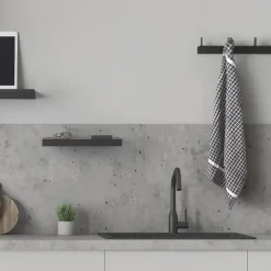 Copenhagen - Tabula Rack - knagerække - 45 cm - sort asketræ*ChiCura Sale