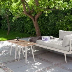 - Rio daybed, Sandy Grey Aluminiums stel, hynder i Sand*Cinas Discount