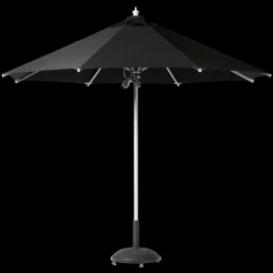 - Antibes parasol ALU Ø3,3m sort^Cinas Sale