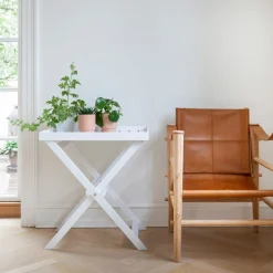 - Bakkebord 60x40cm hvid*Cinas Sale