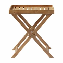 - Bakkebord 60x40cm teak^Cinas Outlet