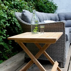 - Classic klapbord 50x50cm teak^Cinas Discount