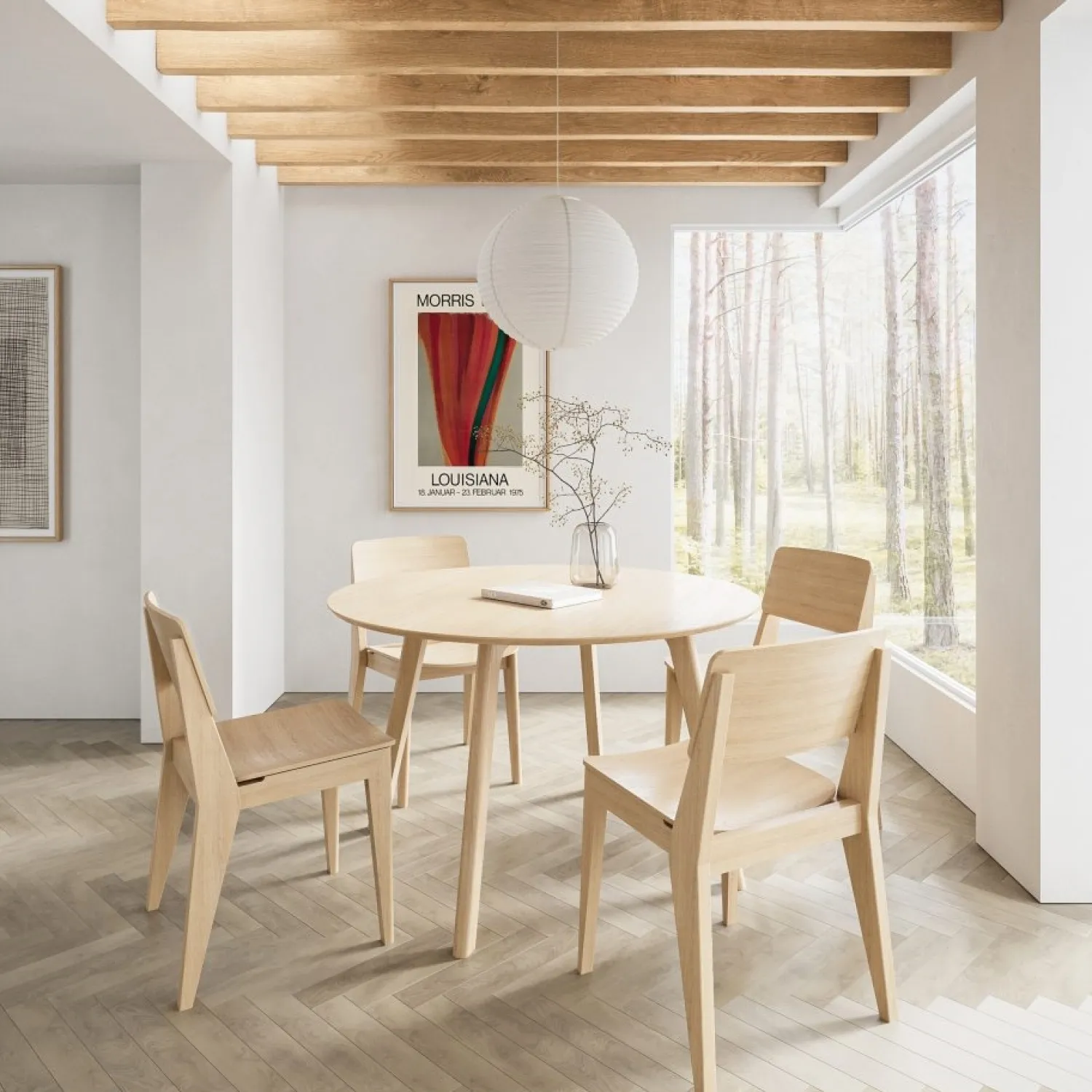 - Elvo spisebordsstol i bambus^Cinas Best