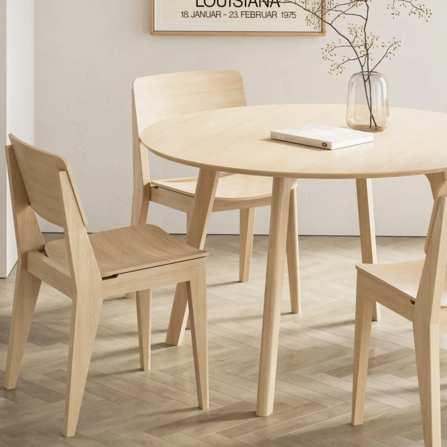 - Elvo spisebordsstol i bambus^Cinas Best