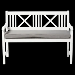 - Havebænk - Rosenborg bænk 120x59cm hvid mahogni*Cinas Outlet
