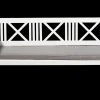 - Havebænk - Rosenborg bænk 150x59cm hvid mahogni*Cinas Online
