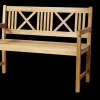 - Havebænk - Rosenborg bænk 120x59cm teak*Cinas